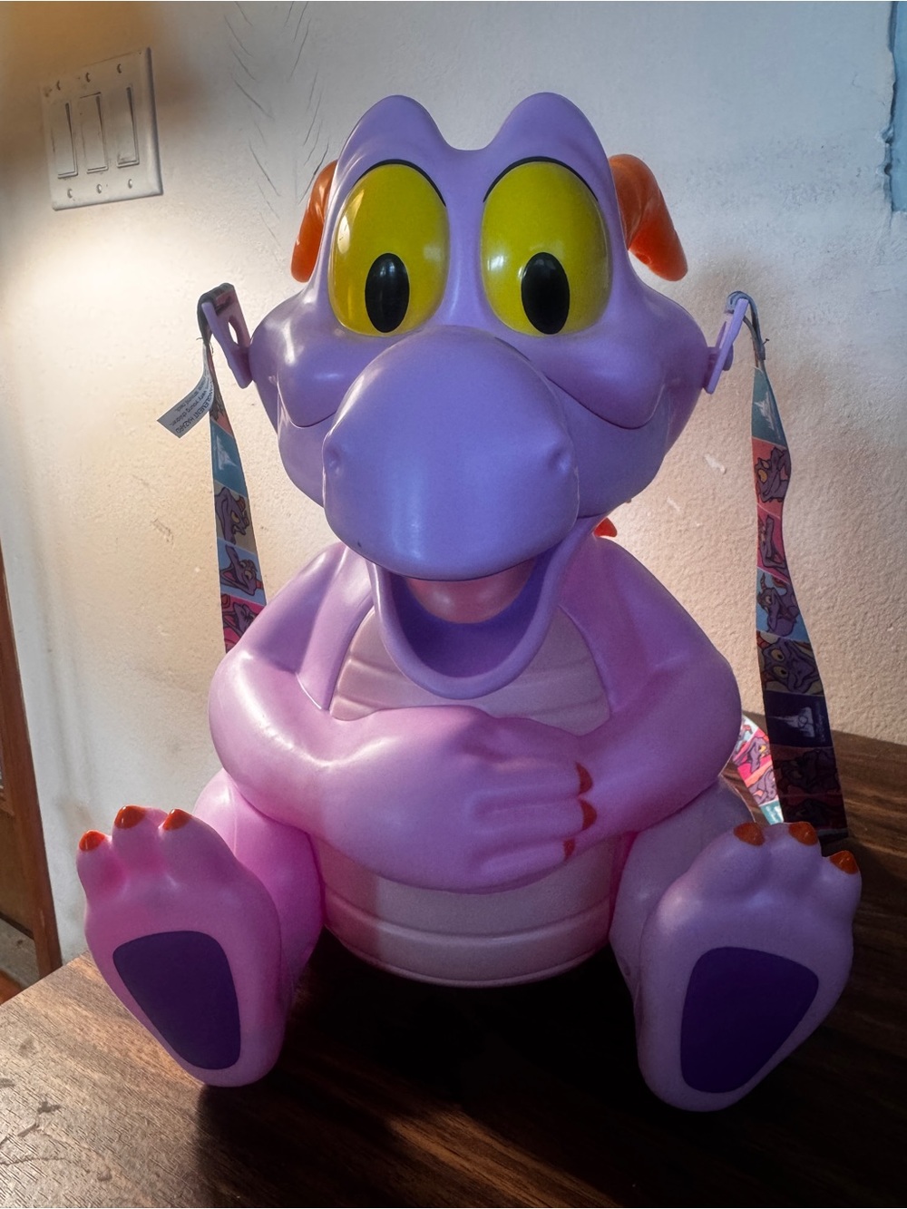 Disney Parks Epcot 50th Anniversary Figment Popcorn Bucket